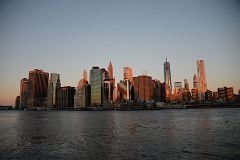 06 Sunrise On New York Financial District Skyline From Brooklyn Heights.jpg